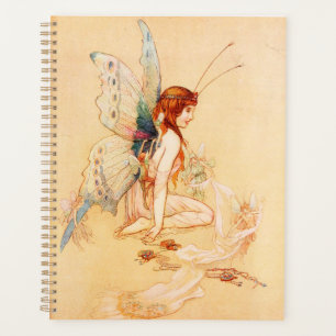 Vintage Butterfly Fairy Planer