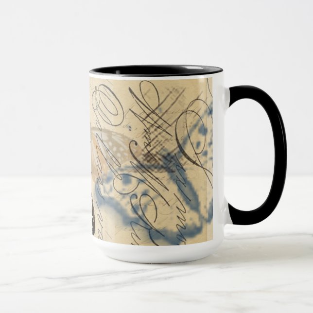 Vintage Butterfly-Sammlung Tasse (Rechts)