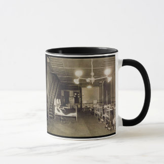 Vintage Ca 1918 historische Foto-Feuerwehrmänner Tasse