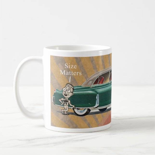 VINTAGE CADILLAC-"GRÖSSENMATERIALIEN" PLUS MEHR KAFFEETASSE (Links)