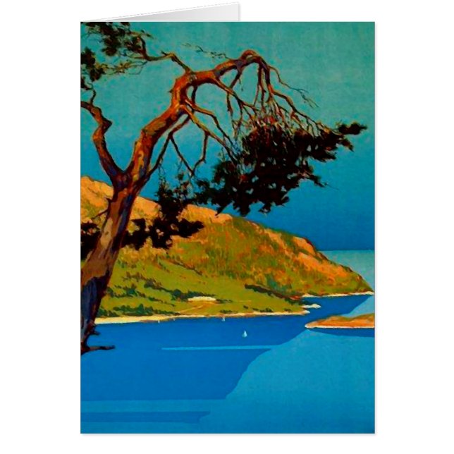 Vintage California Coast Travel (Devant)
