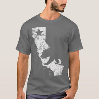 Vintage California Republic Cali Leben Liebe LA T-Shirt