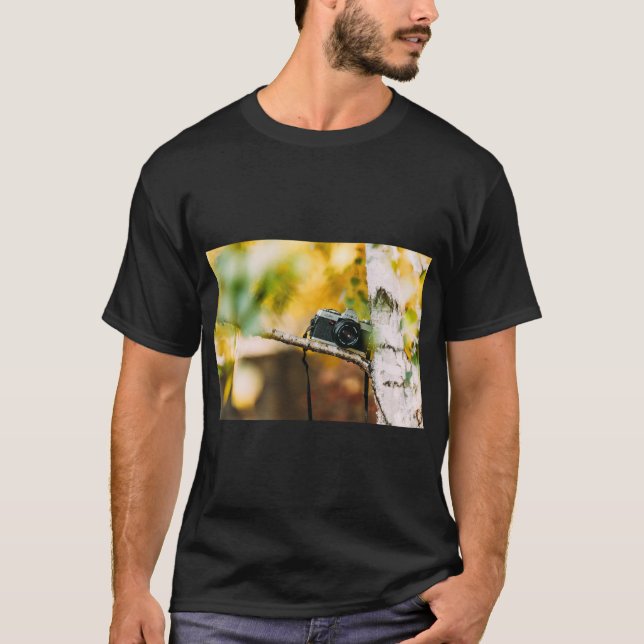 Vintage Camera Film Lover Tee (Vorderseite)