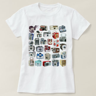 Vintage Camera-Montage T-Shirt