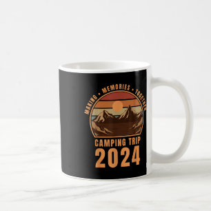 Vintage-Camping-passende Familie Camper-Gruppe Cam Kaffeetasse