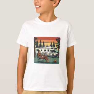 Vintage Camping-Wohnmobil RV Bigfoot-Abenteuer T-Shirt