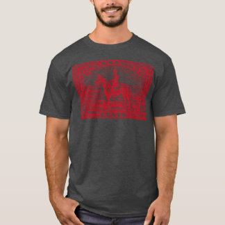 Vintage Canada RCMP Postage Stamp Design T-Shirt