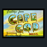 Vintage Cape Cod Mass. Art Deco Poster<br><div class="desc">Vintage Cape Cod Mass. Art Deco Poster Vintag Print Plakate drucken Vintage Vintage Plakate Vintag , viktorianisch , Art Deko , Retro , modische , nostalgische , Wandkunst , Wanddekoration , Büros , Art Deko Mode , Reise , alt , Kunst , antiken , restauriert , nostalgische , Nostalgie ,...</div>