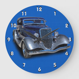 VINTAGE-CAR 1934 GROßE WANDUHR