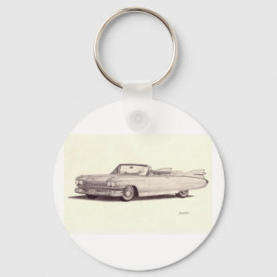 Vintage Car: Cadillac Eldorado Schlüsselanhänger