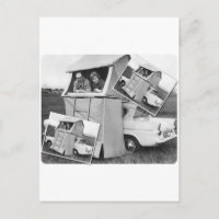 Vintage Car Camping Caravan