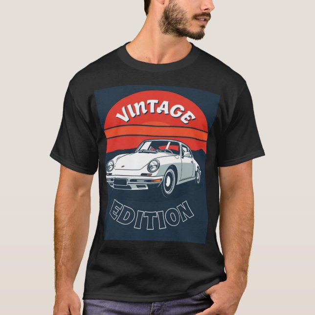 Vintage Car Edition T-Shirt (Vorderseite)