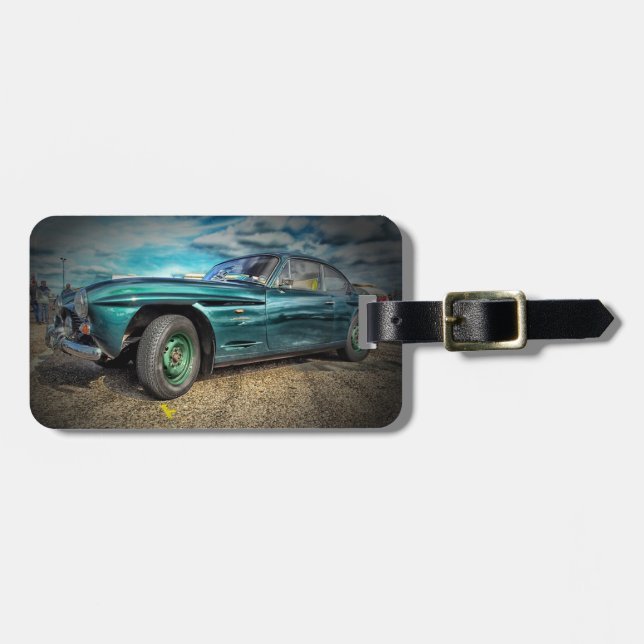 Vintage Car Gepäckanhänger (Vorderseite horizontal)
