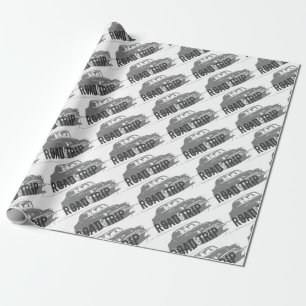 Vintage Car Geschenkpapier