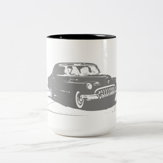 Vintage Car Kaffee Tasse (Mittel)
