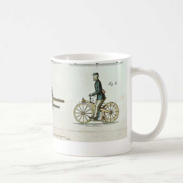 Vintage Car Kaffeetasse (Rechts)
