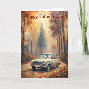 Vintage Car Karte