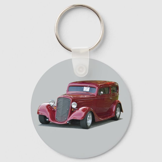 Vintage Car Schlüsselanhänger (Vorderseite)