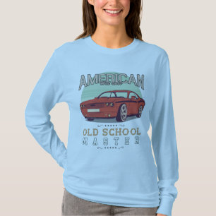 Vintage Car Shirt   70th Retro Vintages Geschenk