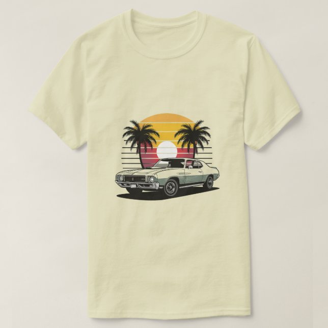 Vintage Car T-Shirt (Design vorne)