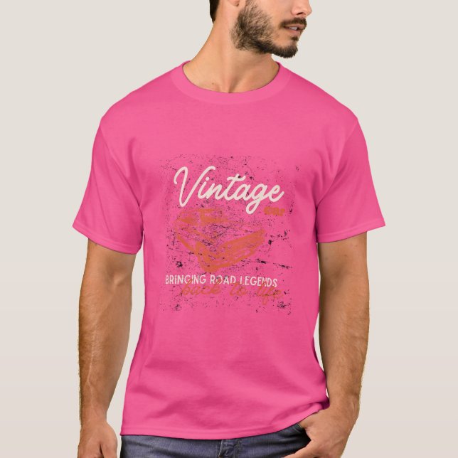 Vintage Car T-Shirt (Vorderseite)