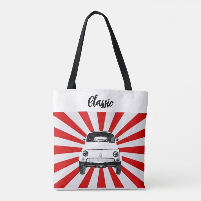 Vintage Car Tasche (Rückseite)