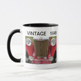 Vintage Car Tasse