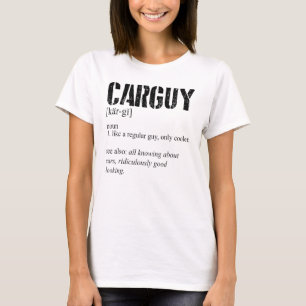 Vintage Car Typ Definition lächerlich Witty Gags T-Shirt