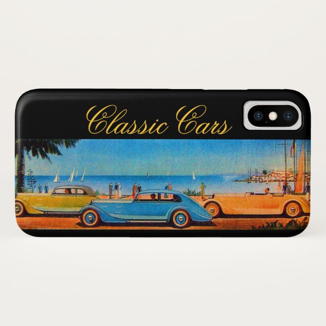 VINTAGE CARS Case-Mate iPhone HÜLLE (Rückseite (Horizontal))