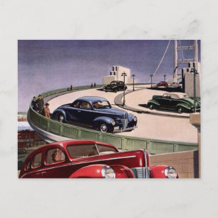 Vintage Cars Postkarte