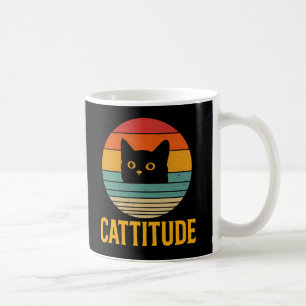 Vintage-Cat-Einstellung Katze  Kaffeetasse