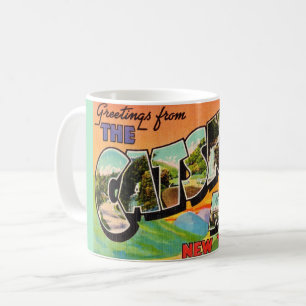Vintage Catskill Mountains  Kaffeetasse
