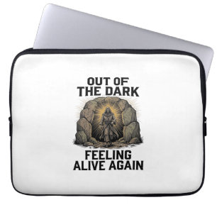 Vintage-Cave-Revival-Ätz-Shirt-Design_1 Laptopschutzhülle