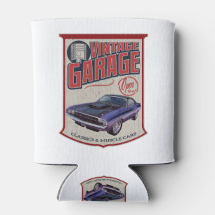 Vintage Challenger-Garage Dosenkühler