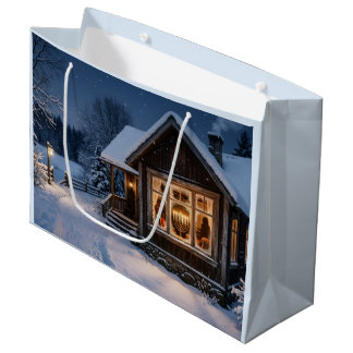 Vintage Chanukka Große Geschenktüte