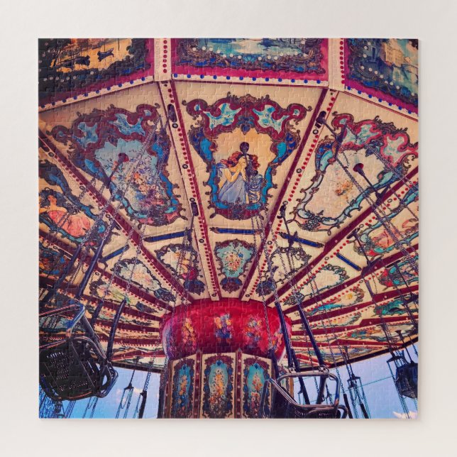 Vintage Chars Swing Fairground Ride (Vertikal)