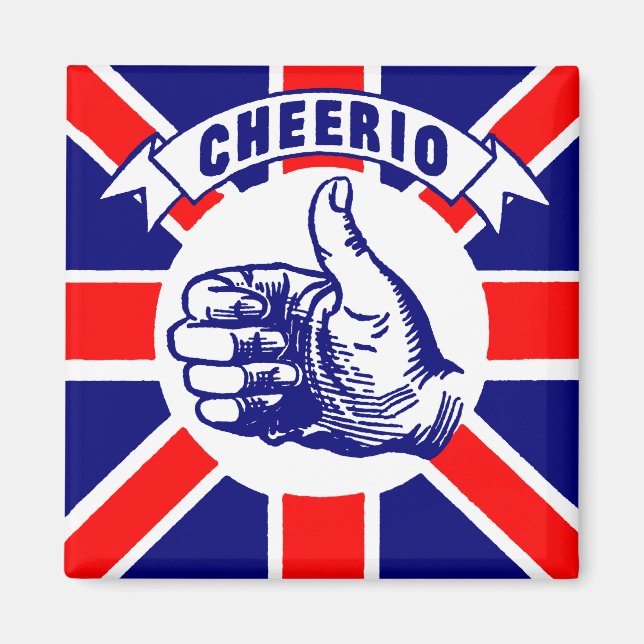 Vintage Cheerio Magnet (Vorne)