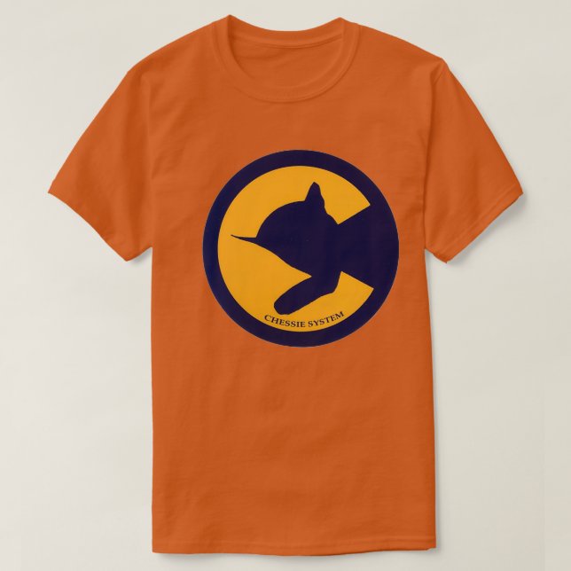 Vintage Chessie Railroad System T-Shirt (Design vorne)