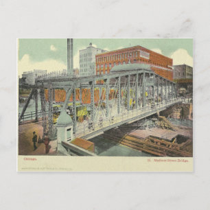Vintage Chicago Illinois Postkarte