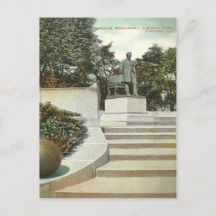 Vintage Chicago Postkarte