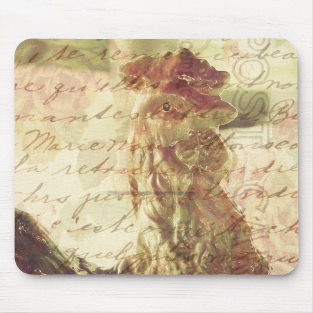 Vintage Chicken Mousepad (Vorne)