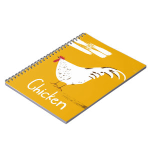 Vintage Chicken Notizblock