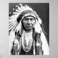 Vintage Chief Joseph Native American