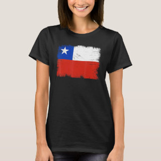 Vintage Chile Flag Chilean Independence Day T-Shirt