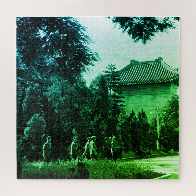 Vintage China Canton Märtyrerpark (Horizontal)