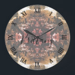 Vintage China Canton restaurant Große Wanduhr<br><div class="desc">Vintage China Canton restaurant</div>