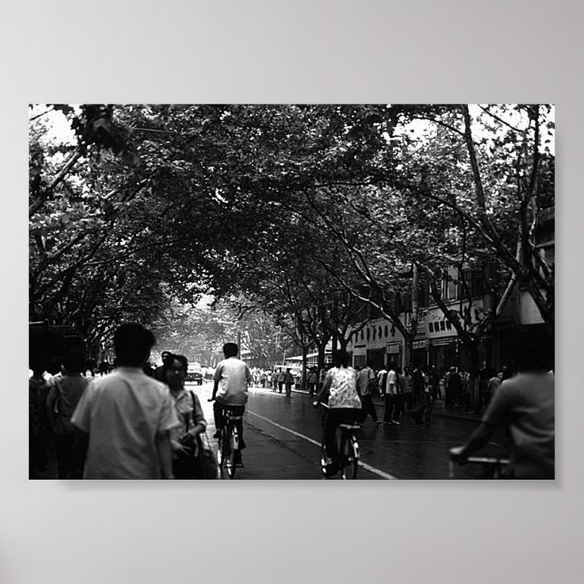 Vintage China Shanghai Poster (Vorne)