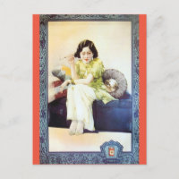 Vintage China Zigarette und Retro-Schönheitsmodell