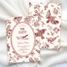 Vintage-Chinoiserie-Blumenmuster Vogel