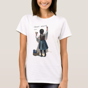 Vintage Chocolat Menier französisches Poster Bouis T-Shirt